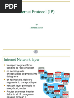 Internet Protocol (IP) : by Behzad Akbari