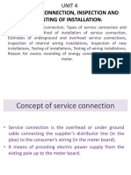 Service Connection, Inspection Ser