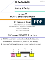 MOSFET Small Signal Model