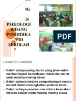 Penilaian Otonomi Award Kunjungan Psikolog Dan Asesmen Psikologi Bidang Pendidikan