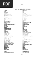 The Mad Drive November Masterlist 2016 | PDF | The Beatles