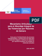 GuÃ - A Intersectorial Fortalecimiento Espacios Intersectoriales PDF