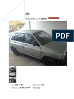 Kia Pride CD5 MT - 120k km For Sale, Many Replacement Parts