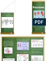 Triptico Fracciones