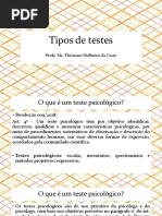 Aula 1 - Tipos de Testes