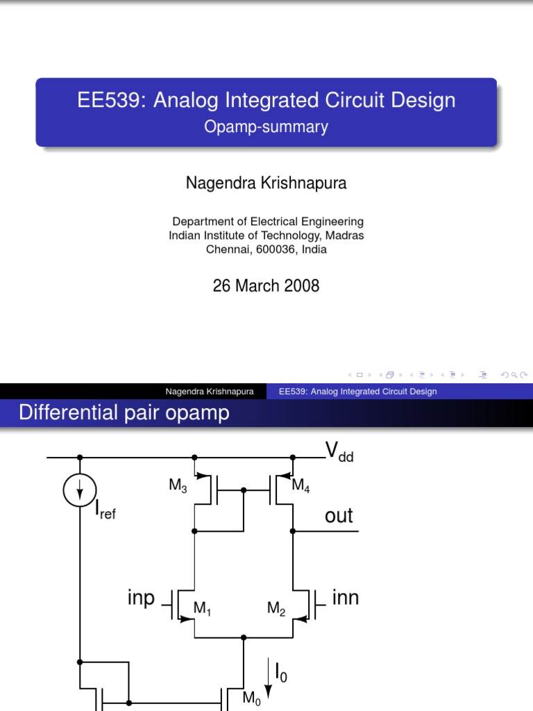 Op Amp Summary PDF Operational Amplifier Electrical Engineering