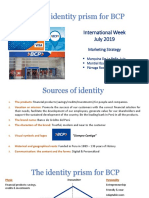 The Identity Prism For BCP: International Week July 2019