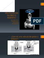 Diapositiva Valvulas de Globo