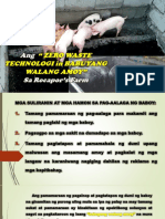 13 TH Ang ZEROWASTETECHNOLOGIin BABUYANGWALANGAMOY