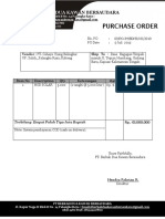 Purchase Order PT