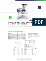 Fruit and Vegetable Slicing Machine Eng