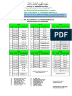 Jadwal Pelajaran