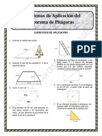 Problemas de aplicación del teorema de Pitágoras (1).pdf