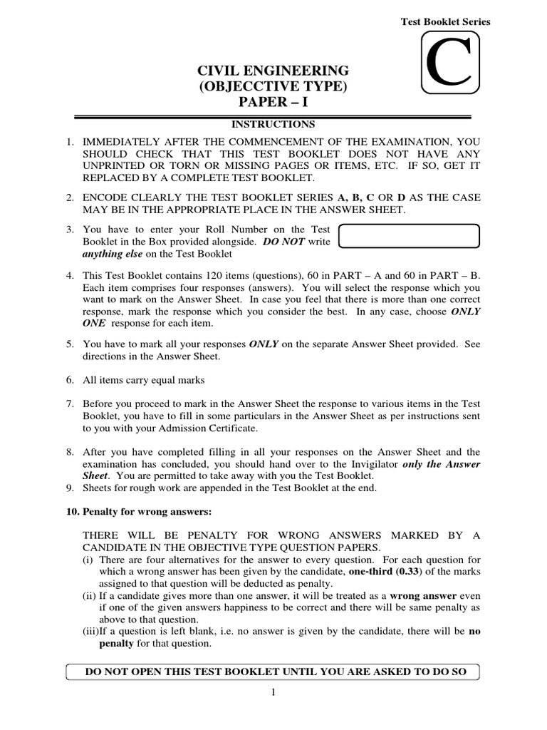 Civil Engineering Model Question Paper 1 PDF | PDF | Bending | Truss