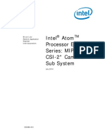 Atom E3800 Mipi Csi2 Camera Sub System Paper PDF