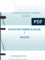 Perancangan Sistem Audio