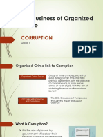 The Business of Organized Crime: Corruption
