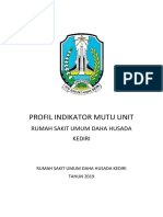 Profil Indikator Mutu Unit