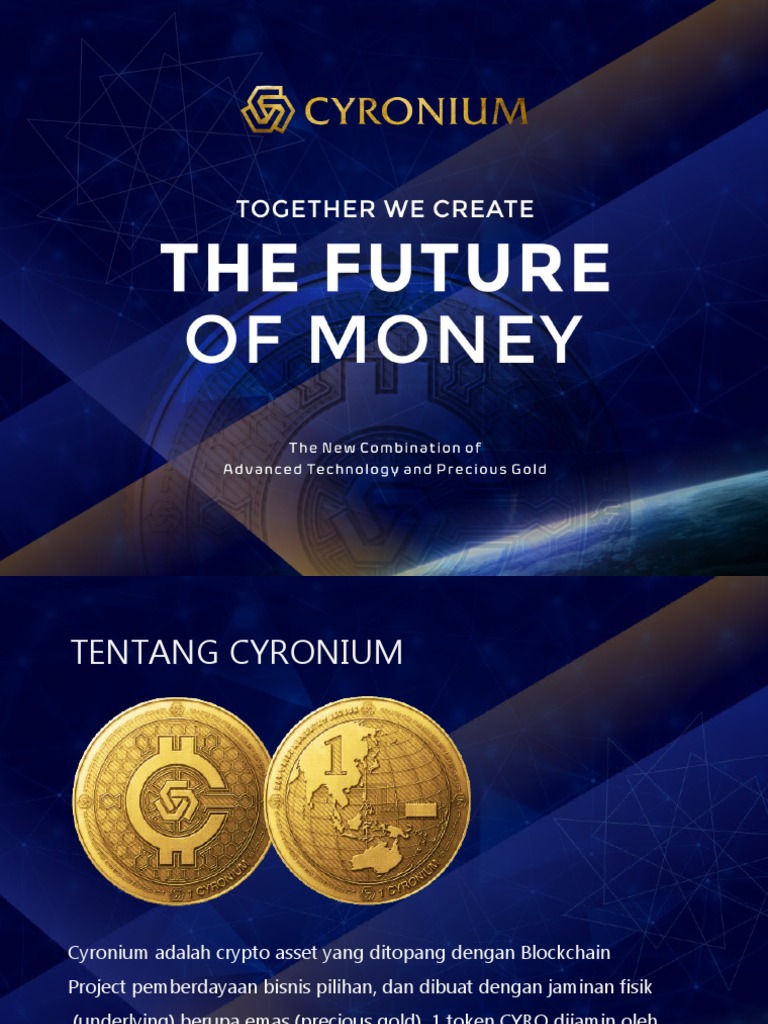 Cyronium: Crypto Berbasis Emas untuk Bisnis | PDF