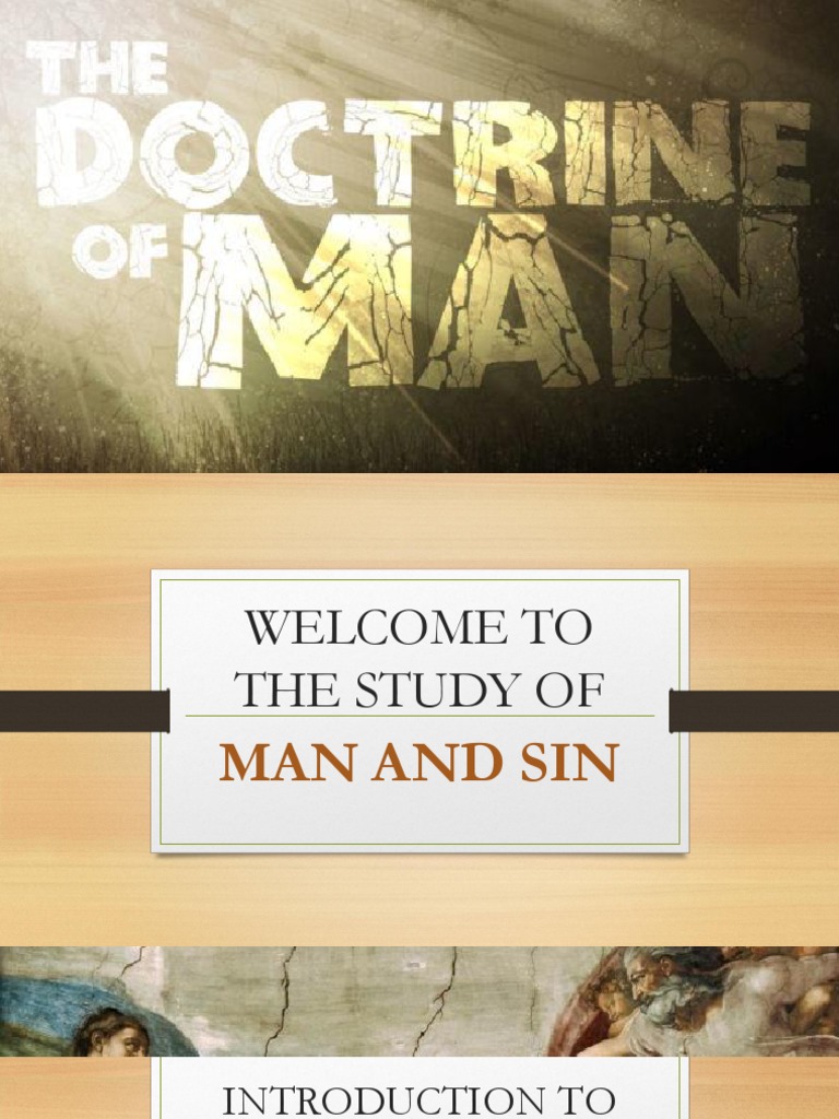 Understanding Man and Sin | PDF | God | Theology