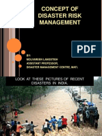 concept to disaster risk management