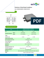 Specifications of Dual Band Combiner (AT0502010809DF&AT0502011821DF - 20140107)