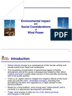 Environmental Impact Social Considerations Wind Power