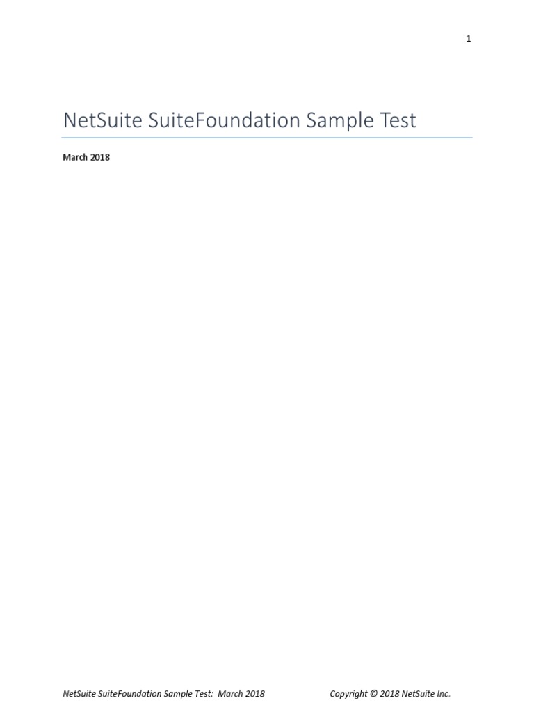SuiteFoundationテストトレーニング