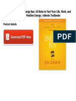 PDF The Energy Bus: 10 Rules To Fuel Your Life, Work, and Team With Positive Energy - Ebooks Textbooks
