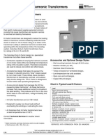 K-Factor Harmonic Transformers Reduce Harmonic Heating