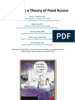 Developing A Theory of Food Access: Darcy A. Freedman, PHD