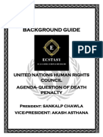UNHRC Death Penalty Guide