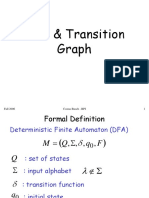 DFA & Transition Graph: Fall 2006 Costas Busch - RPI 1