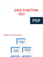 Pancreatic Function Test