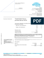 Tussentijdse Factuur Periode Februari 2019: Dhr. Arno Van Den Heuvel Azalealaan 9 1880 Kapelle-Op-Den-Bos