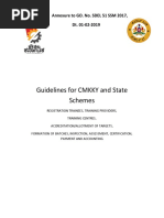 Guidelines For CMKKY and State Schemes: Annexure To GO. No. SDEL 51 SSM 2017, Dt. 01-02-2019