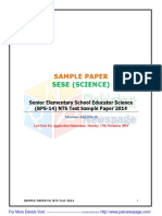 Senior Elementary School Educator Science