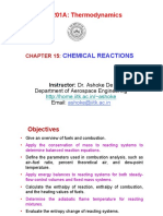 ESO 201A: Thermodynamics: Chemical Reactions