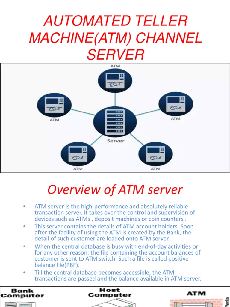 ATM Server Functionality Overview | PDF