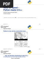 Python C++