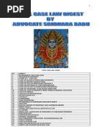 Download Civil Case Law Digest by Sridhara babu N -     SN42208002 doc pdf