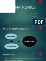 Animatronics: Presented by M Priyanka 16BD1A0576 Cse-D 9700960964