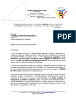 Oficios de Capacitación A Rectores, Directores Rurales y Personal Simat