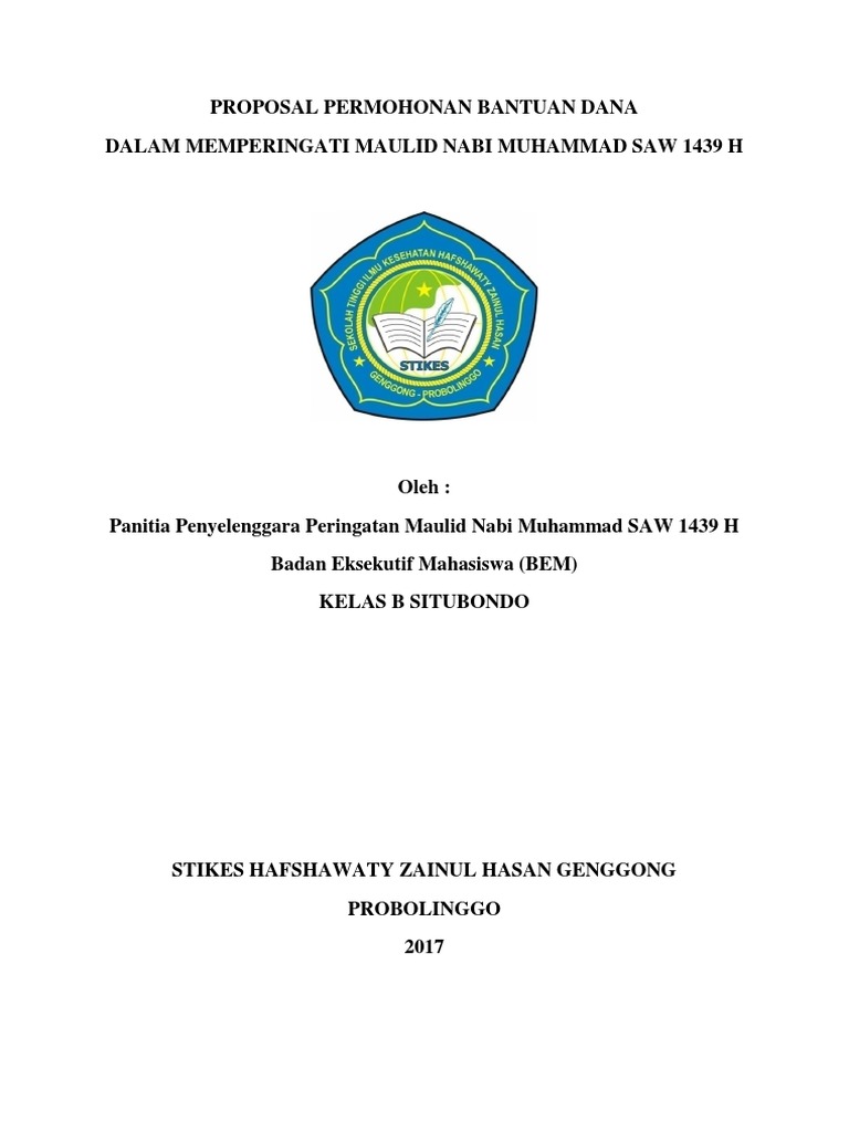 Cover Proposal Maulid