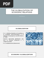 The Globalization of Economic Relations: Istvan Benczes