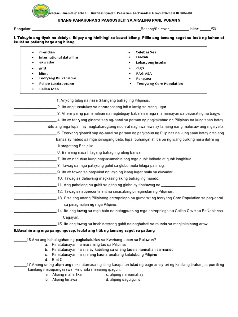Araling Panlipunan 5 - q1 Ready | PDF