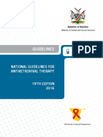 Namibia Releases Fifth Edition of National Guidelines for Antiretroviral Therapy