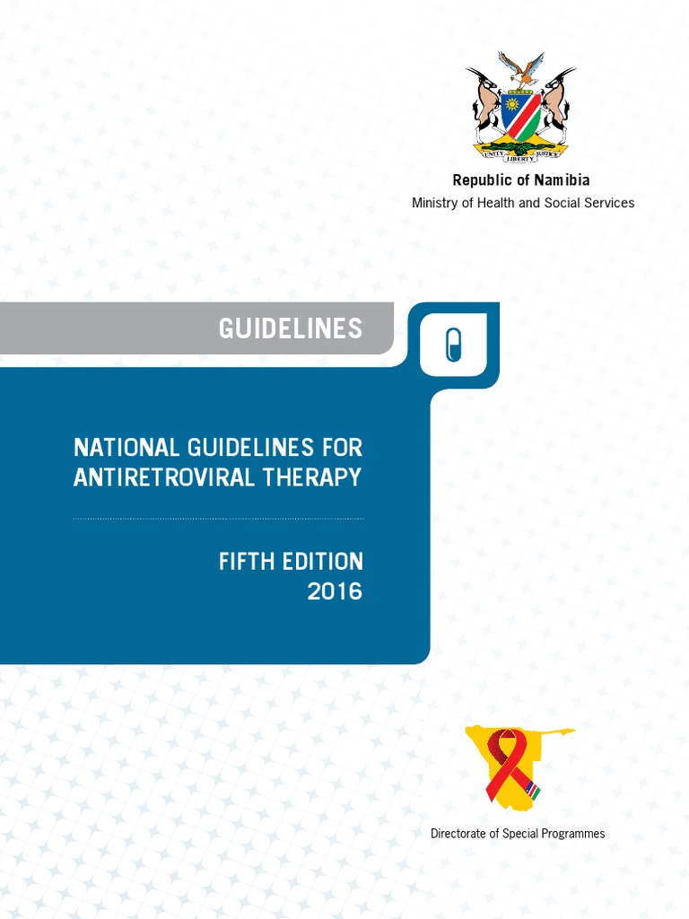 Na National Guidelines Art PDF | PDF | Management Of Hiv/Aids | Hiv/Aids