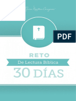 Reto de Lectura Biblica 30 Dias Booklet