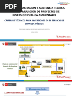 DGRS - Criterios Tecnico LIMPIEZA PUBLICA 2019 PDF